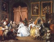 William Hogarth Marriage a la Mode IV The Toilette oil on canvas